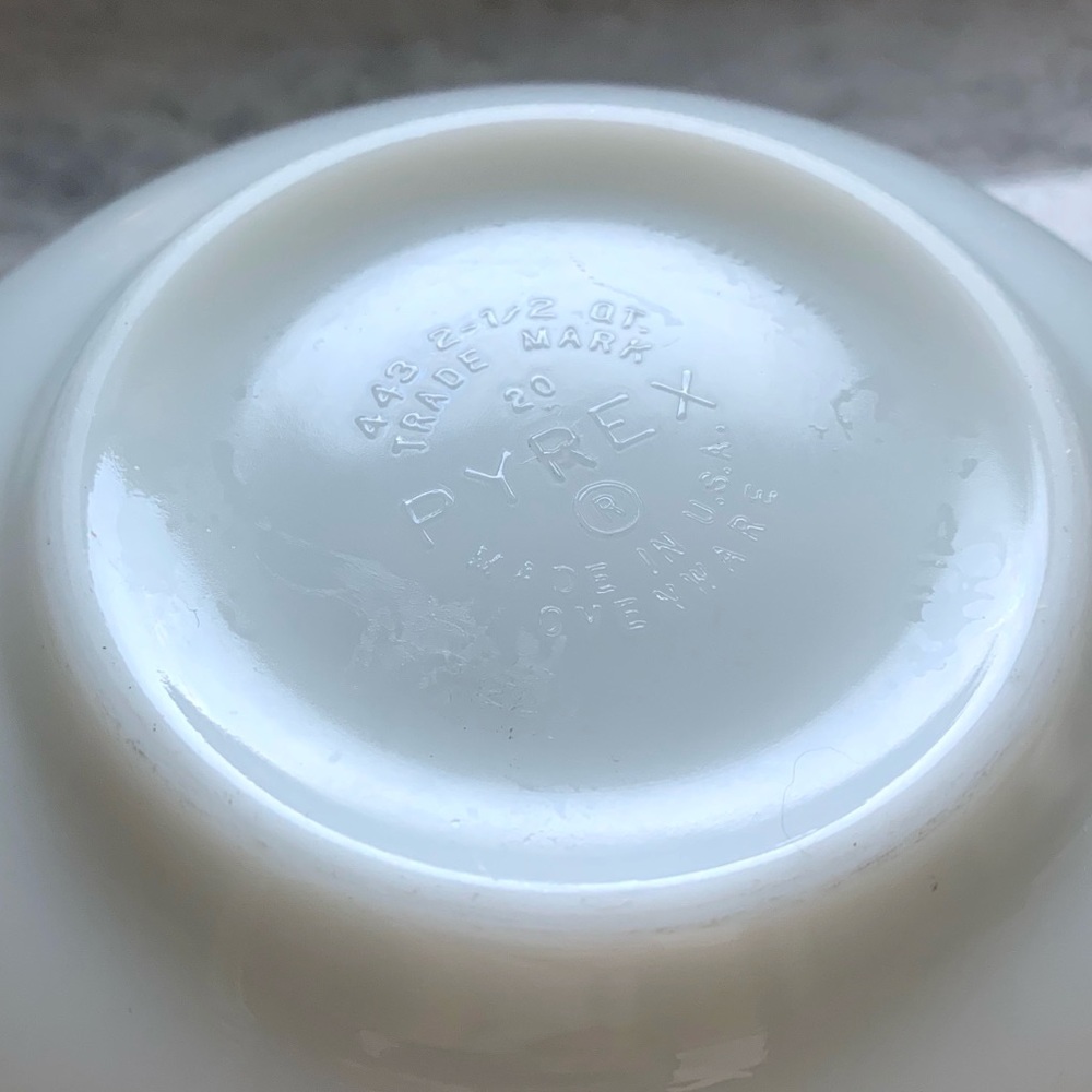❌Sold Vintage Pyrex Early American Cinderella Bowl - Picture 11 of 12